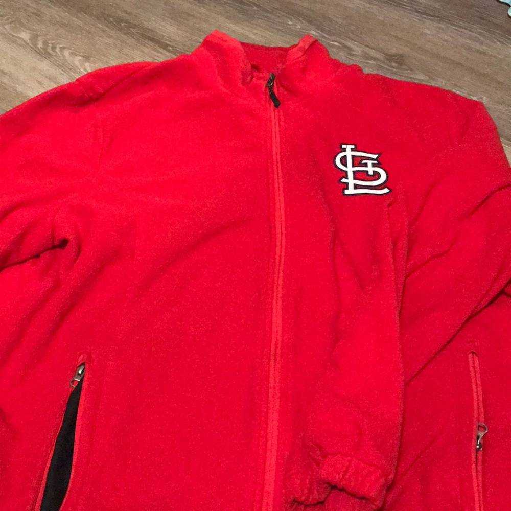 *PLUS SIZE* Cardinals Zip up jacket